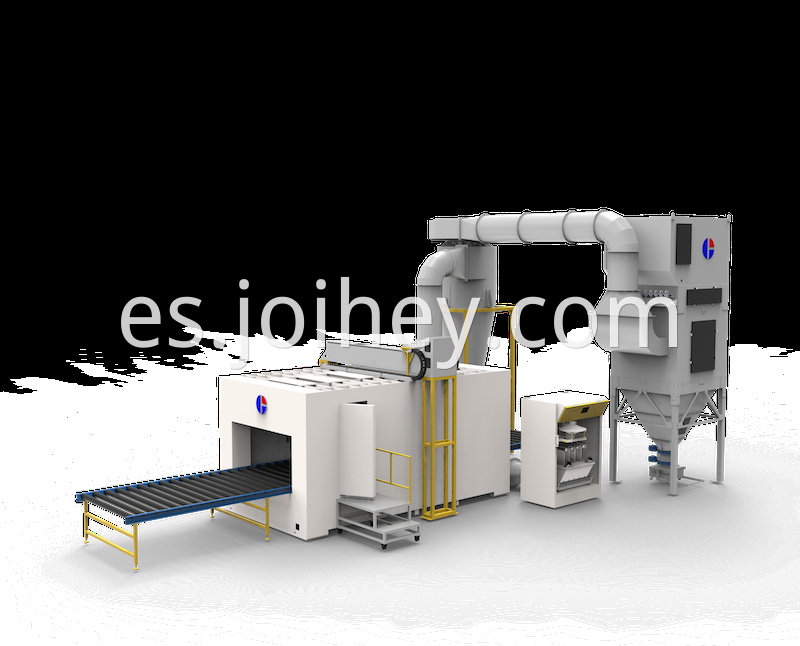 FCB Flat Conveyor Powder Coating Booth 
